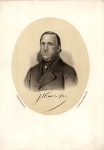 Heinrichas Ašenbreneris. Juozapas Ignotas Kraševskis. XIX a. vid. LNDM G 2692. Lietuvos nacionalinis dailės muziejus. Naudojimo teisės: CC BY-NC-ND. Nuotrauka iš LIMIS