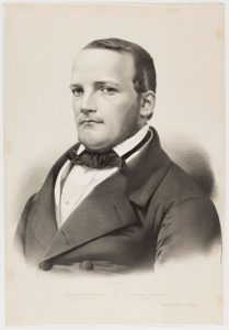 Jonas Kazimieras Vilčinskis. Stanisław Moniuszko. XIX a. vid. Šiaulių „Aušros“ muziejus. Naudojimo teisės: CC BY-NC-ND. Nuotrauka iš Europeanos