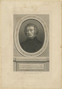 Jean Baptiste Danguin. Adomas Mickevičius. XIX a. Nacionalinis M. K. Čiurlionio dailės muziejus. Naudojimo teisės: CC BY-NC. Iliustracija iš Europeanos