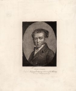 Józef Oziębłowski. Juozapas Frankas. XIX a. vid. LNDM G 349. Lietuvos nacionalinis dailės muziejus. Naudojimo teisės: CC BY-NC-ND. Nuotrauka iš LIMIS