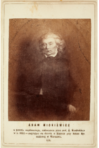 Nežinomas dailininkas. Adam Mickiewicz. Georg Brandes Fotoalbum. The Royal Library: The National Library of Denmark and Copenhagen University Library. Naudojimo teisės: CC BY-NC-ND. Iliustracija iš Europeanos