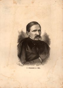 Juzefas Holevinskis. Juozapas Ignotas Kraševskis. XIX a. II p. LNDM G 11386. Lietuvos nacionalinis dailės muziejus. Naudojimo teisės: CC BY-NC-ND. Nuotrauka iš LIMIS