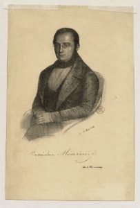 Karolis Ripinskis. Kompozitorius Stanislovas Moniuška. ČDM Mg 1667. Nacionalinis M. K. Čiurlionio dailės muziejus. Naudojimo teisės: CC BY-NC. Nuotrauka iš LIMIS