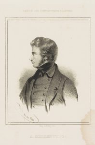 Charles Baugniet. Adam Mickiewicz. 1841 m. Catholic University of Leuven. Naudojimo teisės: PD. Iliustracija iš Europeanos