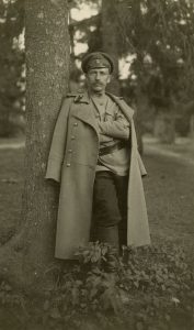 Jurgis Šlapelis, grįžęs po karo. 1918 m. Marijos ir Jurgio Šlapelių namas-muziejus. Naudojimo teisės: PD. Nuotrauka iš Europeanos