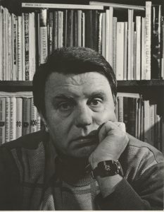 Liudvikas Ruikas. Poetas Justinas Marcinkevičius. Lietuvos fotomenininkų sąjunga. Naudojimo teisės: CC BY-NC-ND. Nuotrauka iš Europeanos
