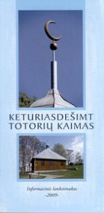 Girniuvienė, Tatjana. Keturiasdešimt Totorių kaimas. – [Vilnius], 2009. Lankstinio viršelis