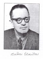 Vladas Šlaitas. Nuotr. iš kn.: Vladas Šlatas: (1920-1995): bibliografijos rodyklė. - Ukmergė, 2005, p. 3.
