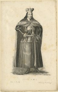 Józef Oziębłowski. Lietuvos Didysis Kunigaikštis Vytautas. 1840 m. Nacionalinis M. K. Čiurlionio dailės muziejus. Naudojimo teisės: CC BY-NC. Nuotrauka iš Europeanos