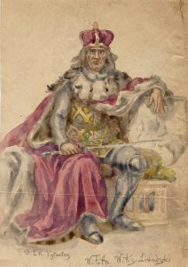 Juozas Kamarauskas. Lietuvos didysis kunigaikštis Vytautas. 1893 m. Lietuvos nacionalinis dailės muziejus. Naudojimo teisės: CC BY-NC-ND. Nuotrauka iš Europeanos
