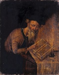 Nežinomas autorius. Vilniaus Gaonas Elijas ben Saliamonas Zalmanas. XVIII a. pab. – XIX a. pr. Lietuvos nacionalinis muziejus. Naudojimo teisės: CC BY-NC-ND. Nuotrauka iš Europeanos