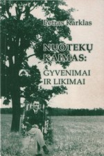 Karklas, Petras. Nuotekų kaimas. – Vilnius, 2002. Knygos viršelis.