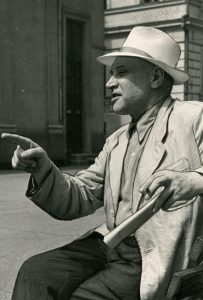 Nežinomas autorius. Juozas Rudzinskas. Apie 1950 m. Lietuvos teatro, muzikos ir kino muziejus. Naudojimo teisės: CC BY-NC-ND. Nuotrauka iš Europeanos