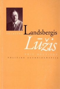 Landsbergis, Vytautas. Lūžis prie Baltijos. – Vilnius, 1997. Knygos viršelis