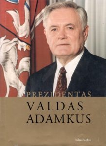 Prezidentas Valdas Adamkus. – Vilnius, 2003. Knygos viršelis
