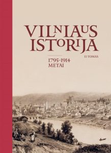 Vilniaus istorija. T. 2. – Vilnius, 2023. Knygos viršelis