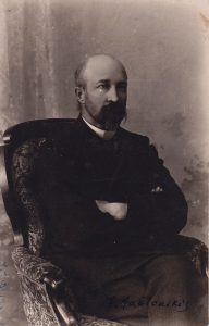 Kalbininkas prof. J. Jablonskis. Apie 1900–1905 m. Maironio lietuvių literatūros muziejus. Naudojimo teisės: PD. Nuotrauka iš Europeanos