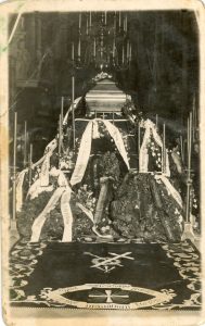 R. Domeika. Kalbininko Jono Jablonskio laidotuvės 1930 m. UKM F 2906. Utenos kraštotyros muziejus. Naudojimo teisės: CC BY-NC-ND. Nuotrauka iš LIMIS