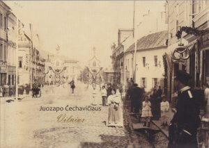 Juozapo Čechavičiaus Vilnius: parodos vadovas. – Vilnius, 2015. Knygos viršelis